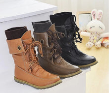 Winter Autumn Snow Leather Boots
